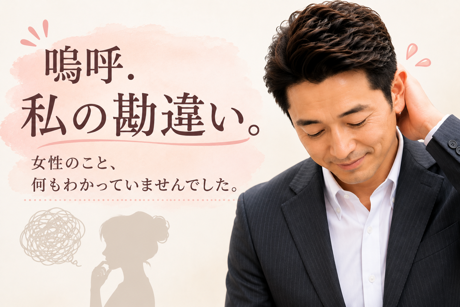 女性について男性が勘違いしやすい8つのこと｜私も全部勘違いしていました